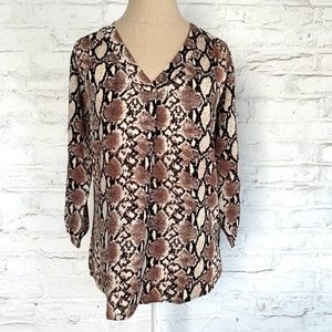 Snake print shirt